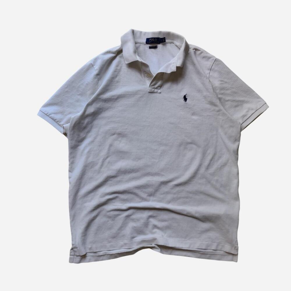 White Ralph Lauren polo shirt